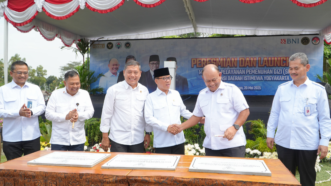BGN Kaur Bersama Kemendes PDT Launching 14 SPPG Di Provinsi Daerah Istimewa Yogyakarta
