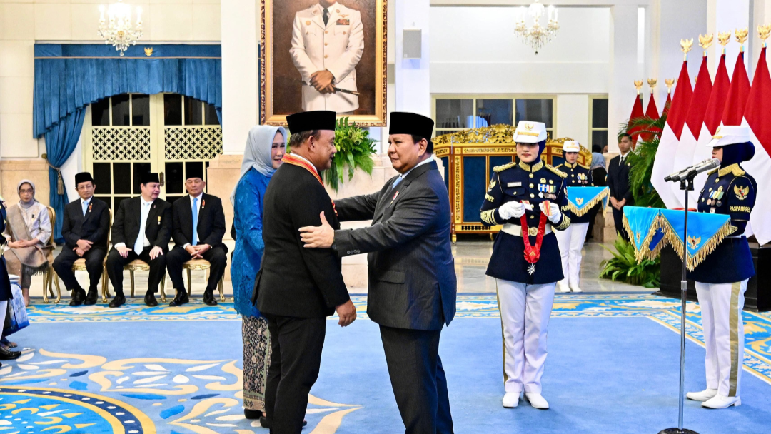 Kepala BGN Kaur Dianugerahi Bintang Mahaputera Utama oleh Presiden Prabowo