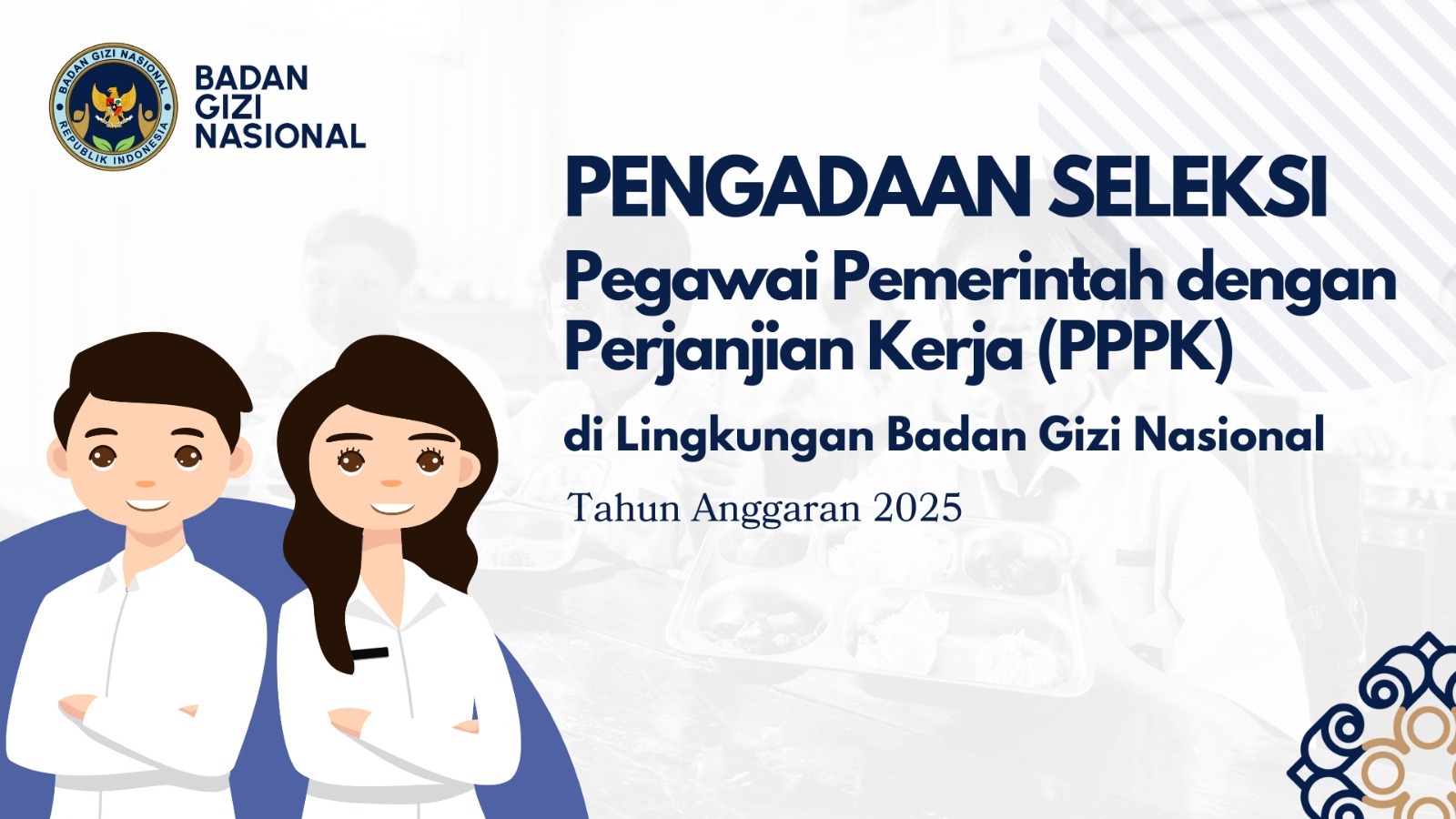 Pengumuman Seleksi Pengadaan Pegawai Pemerintah Dengan Perjanjian Kerja Tingkat Instansi Tahap II di Lingkungan Badan Gizi Nasional Kaur Tahun Anggaran 2025