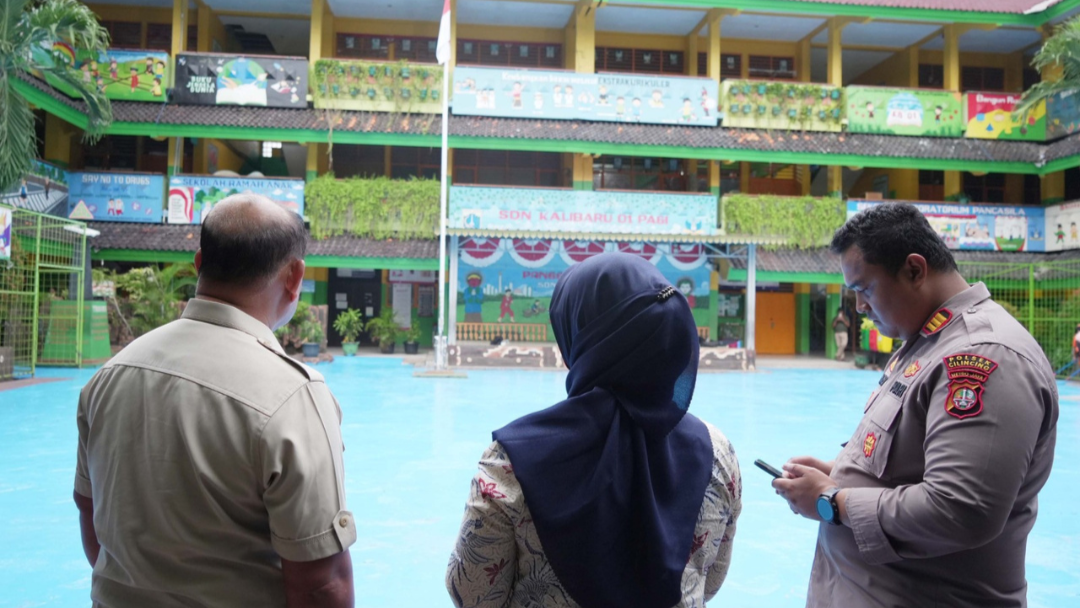 BGN Kaur Dampingi Pemulihan Psikologis Siswa SDN 01 Kalibaru